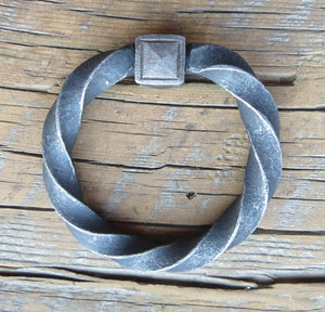 3" Twisted Ring - Old West Iron