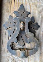 HRP-324 Roman Acanthus Leaf Door Knocker / Ring Pull