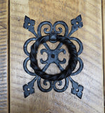 HRP-346 Old California Hacienda Iron Door Knocker / Ring Pull
