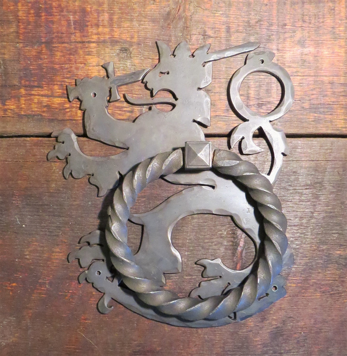 HRP-347 Scandinavian Iron Door Knocker / Ring Pull