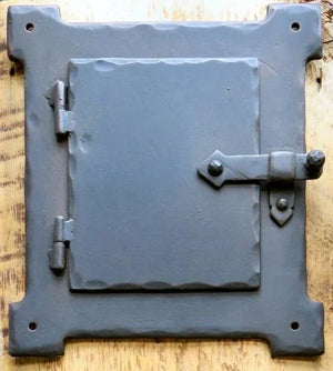 Neo-Classical Iron Speakeasy Door - Old West Iron