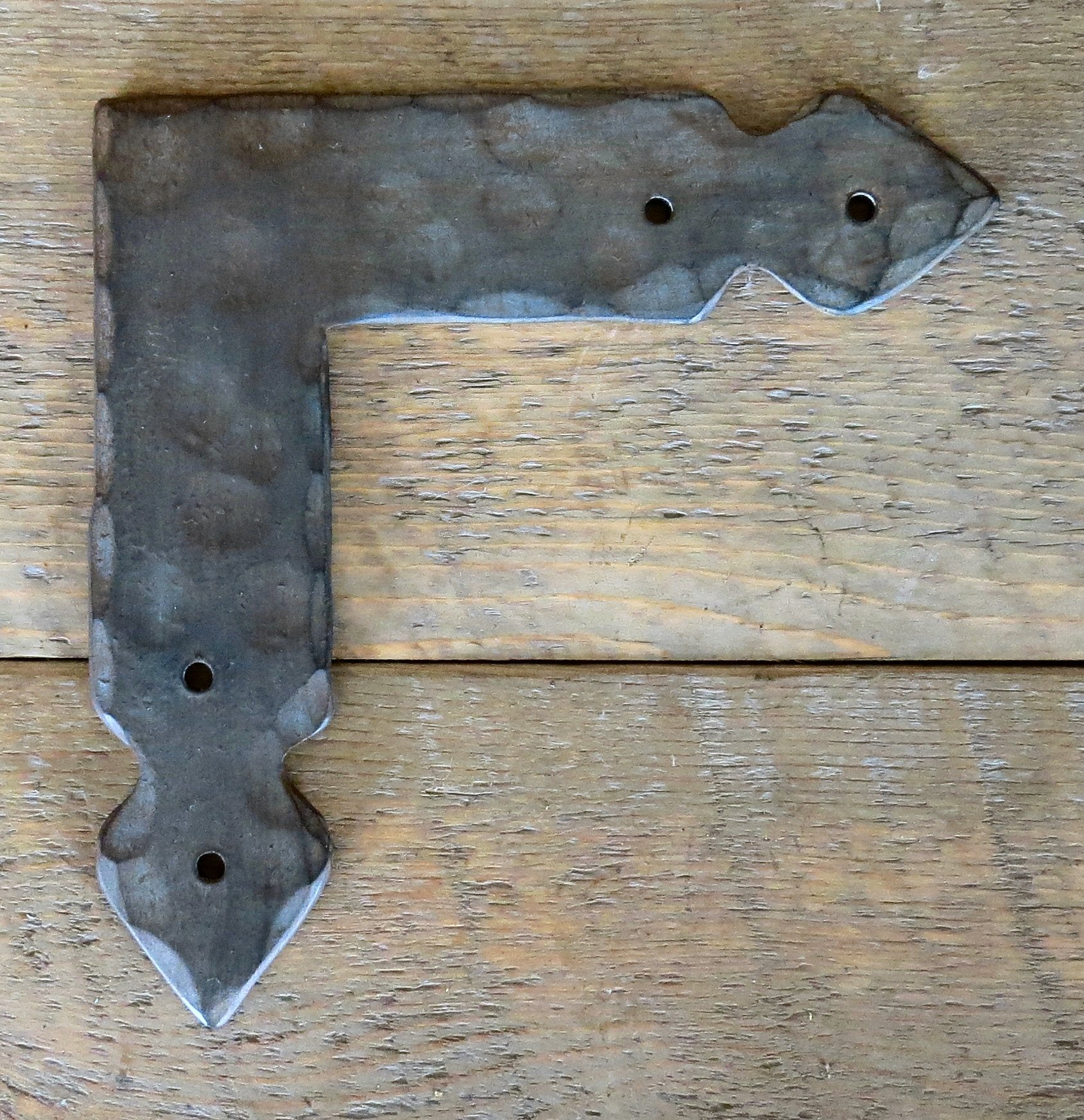 Rustic Iron "L" Strap Brackets & Reinforcement Braces L Strap