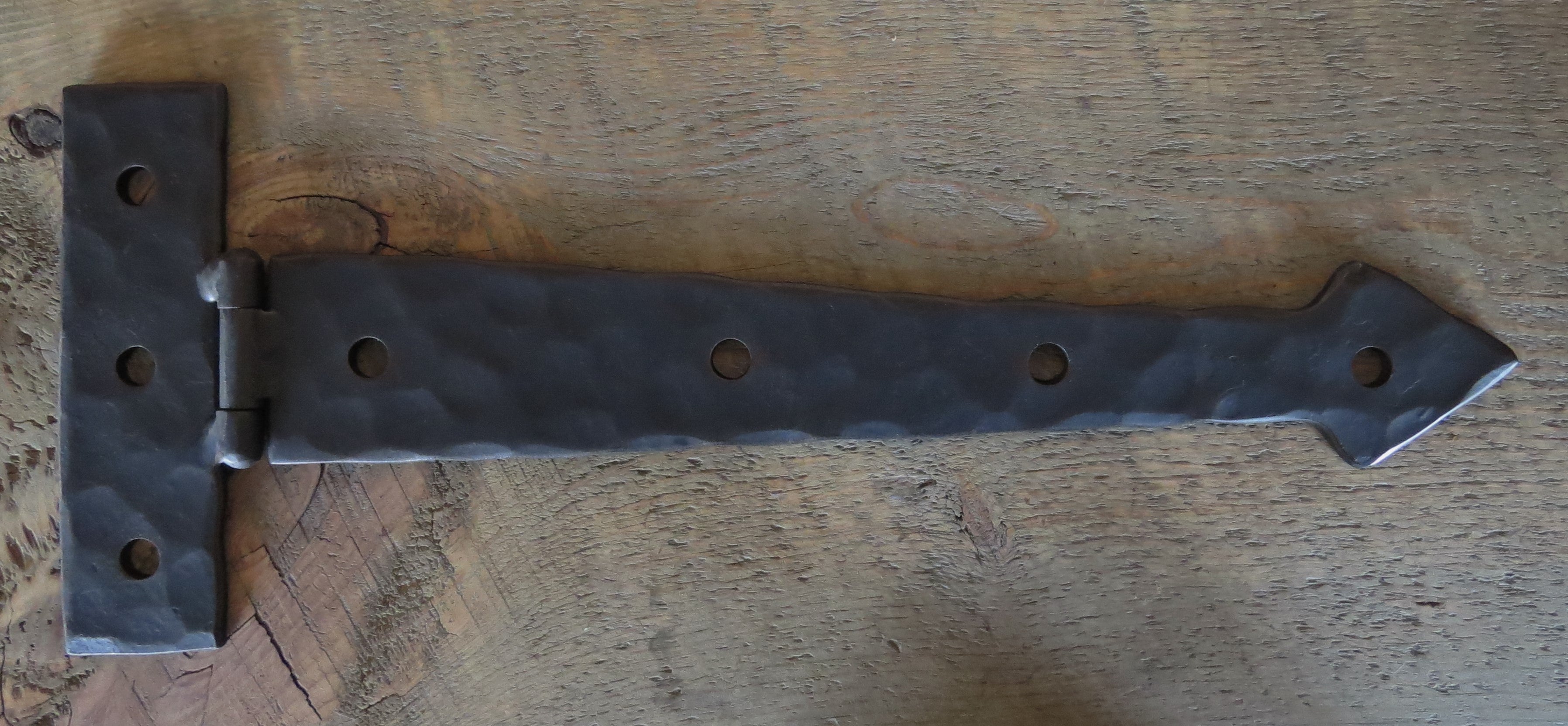 XL Functioning Hinge Straps – Hand-Forged, Fully Functional Hardware