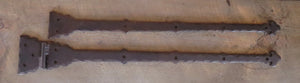Moorish Revival Wrought Iron XL Functioning Hinge Strap - Old West Iron