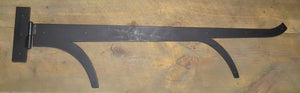 Scandinavian Wrought Iron XL Functioning Hinge Strap - Old West Iron