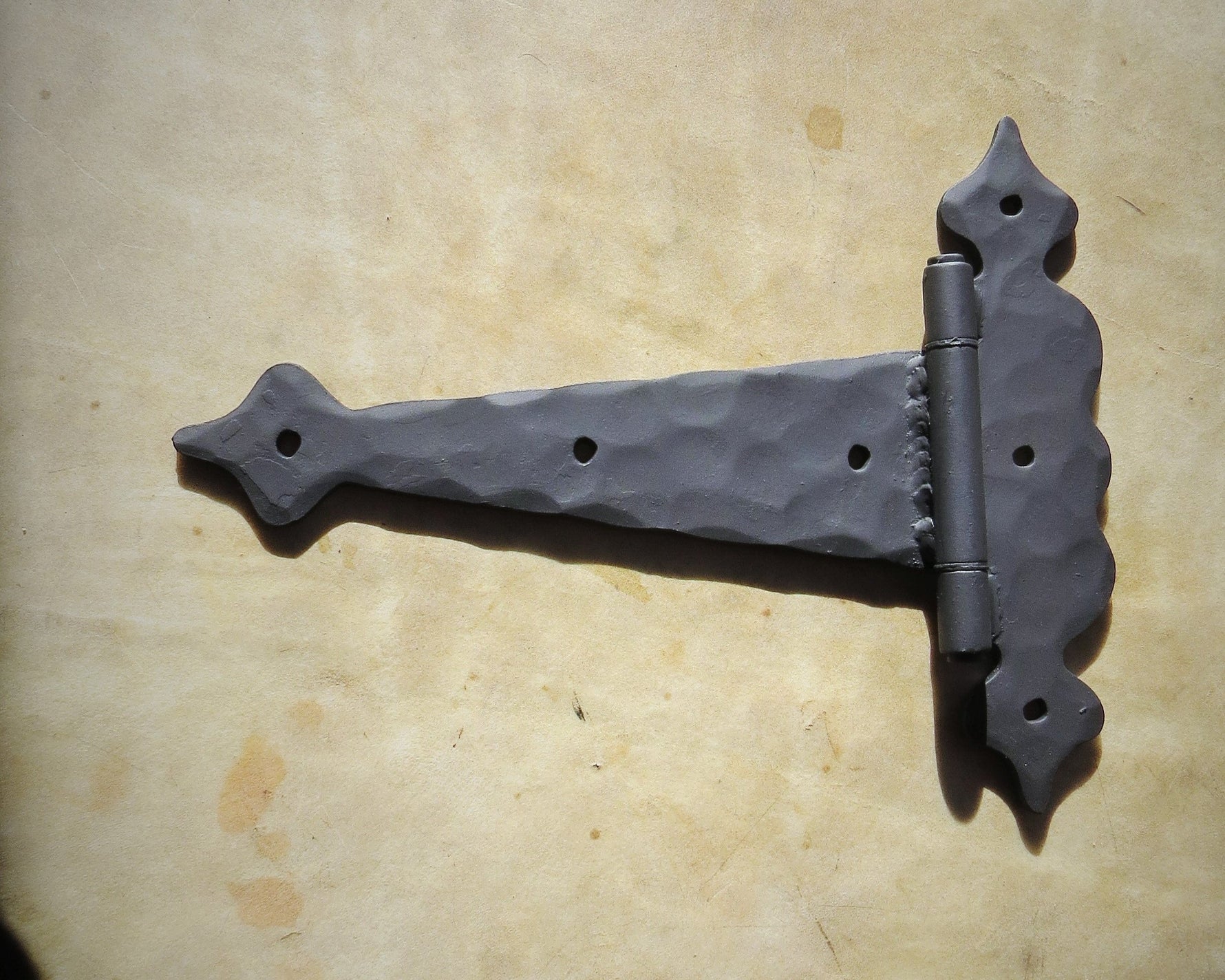 Tudor Revival Iron Hinge