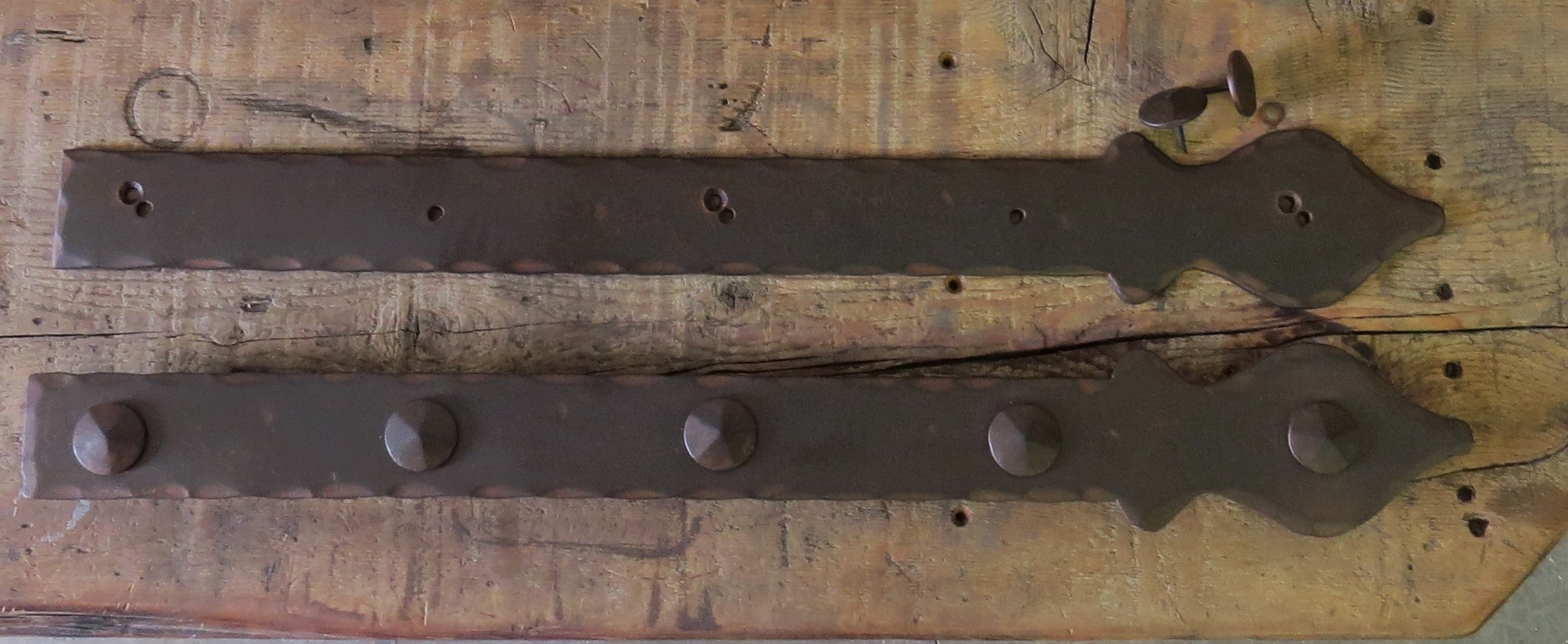 Cottage Iron Faux Hinge Strap