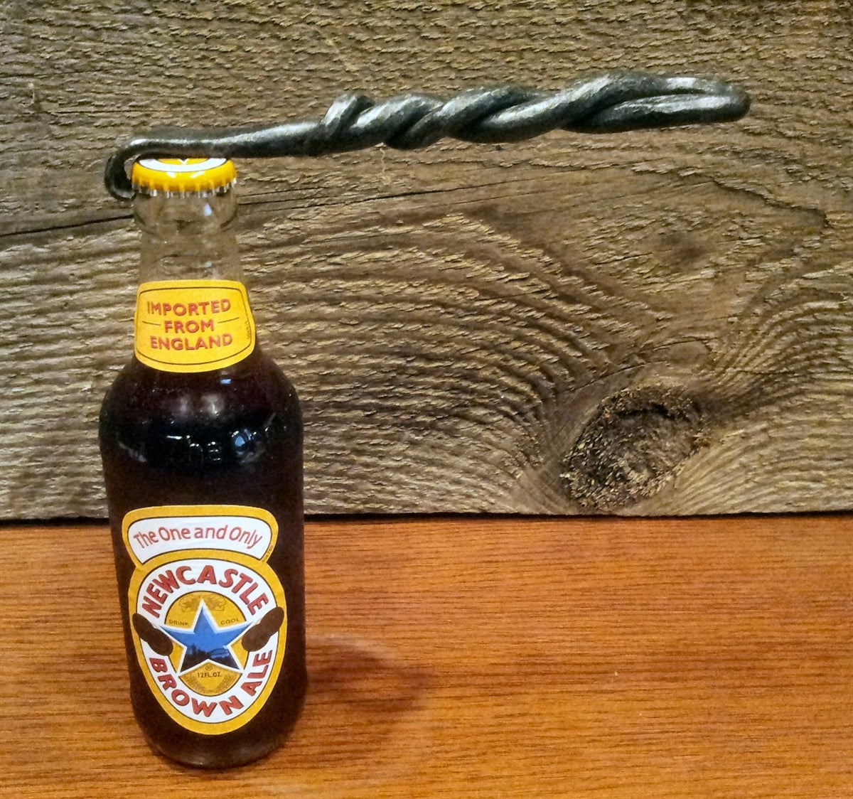 Twisted Iron Bottle Opener