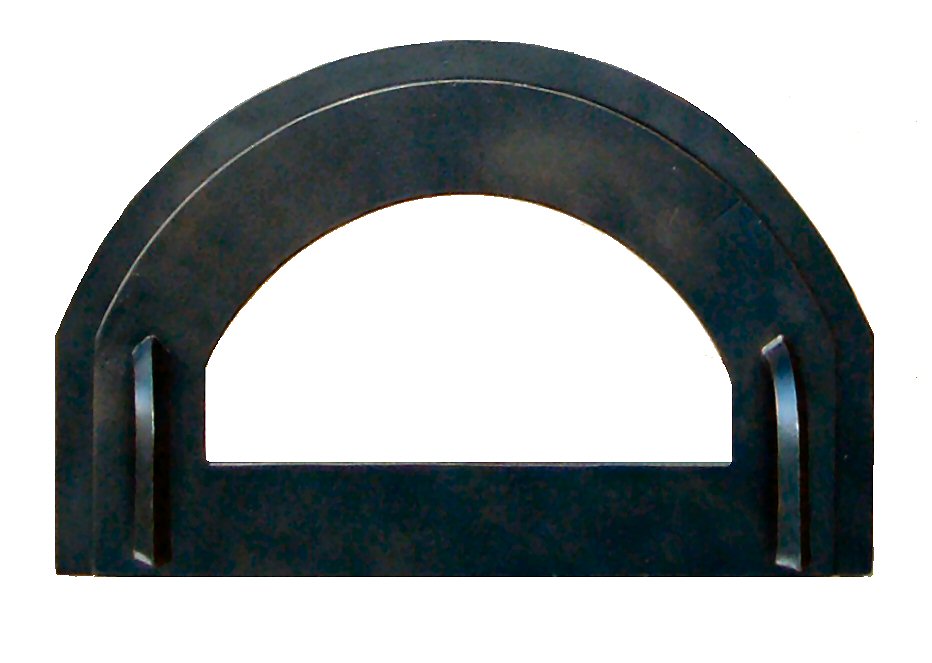 hinged pizza oven door modern