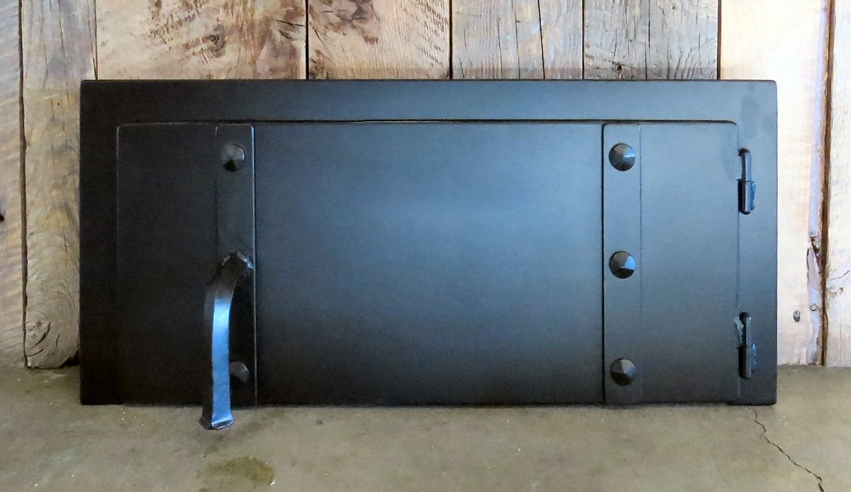 MD-204-SH Simple Rectangle Hinged Pizza Oven Door