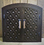 MD-209-AD Romanesque Arched Hinged Pizza Oven Door