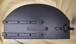 MD-210-AH Arched Strap Hinged Pizza Oven Door