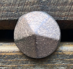 3/4" Copper Round Pyramid Head Nail - Old West Iron
