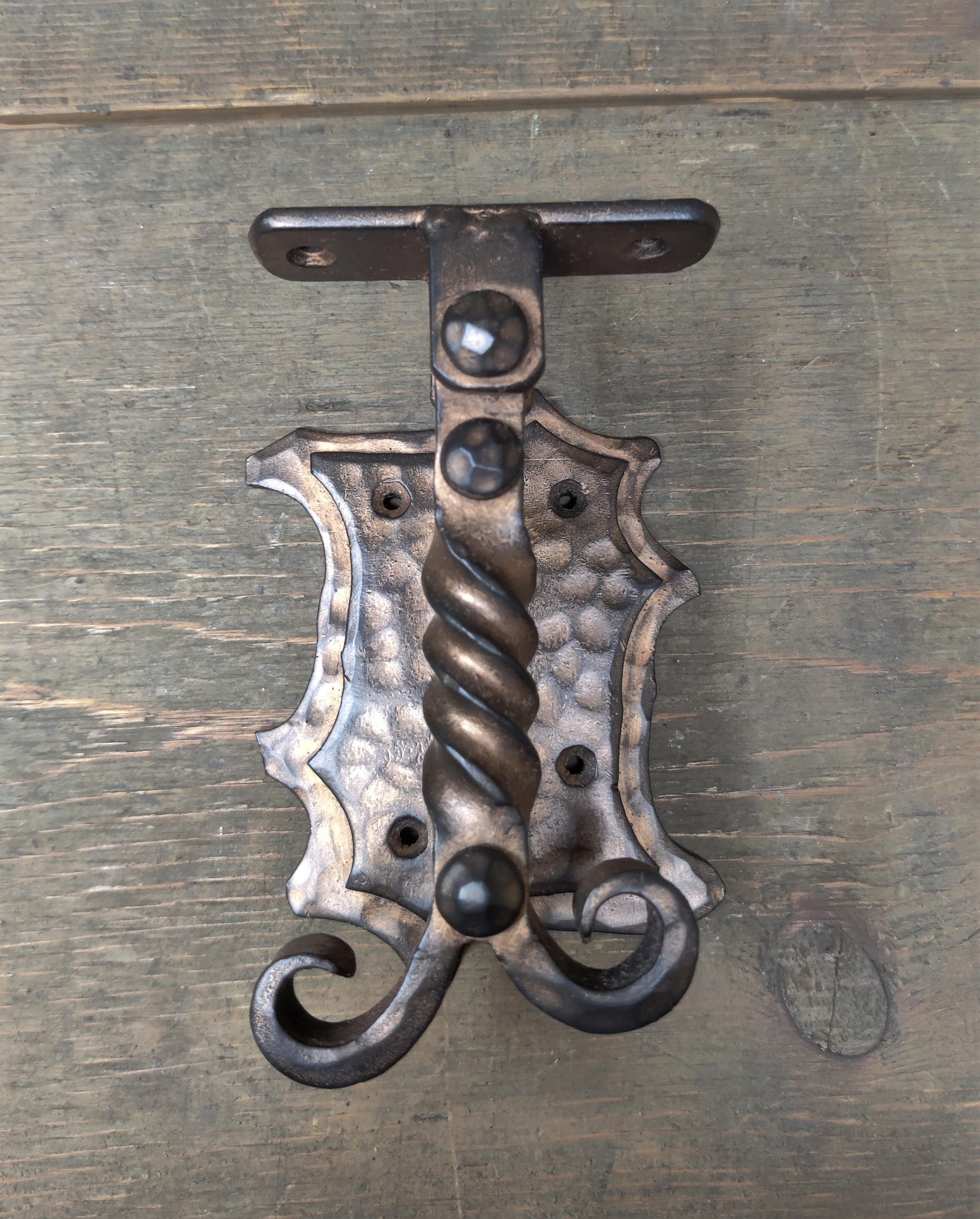 nordic style adjustable handrail bracket with aged bronze finish