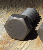 smooth hex head lag in oil rubbed bronze