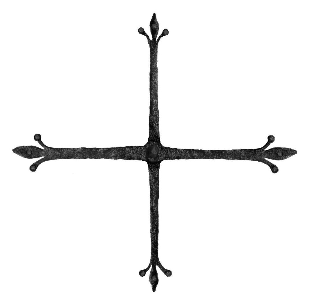 Old English Castle Iron Speakeasy Grill