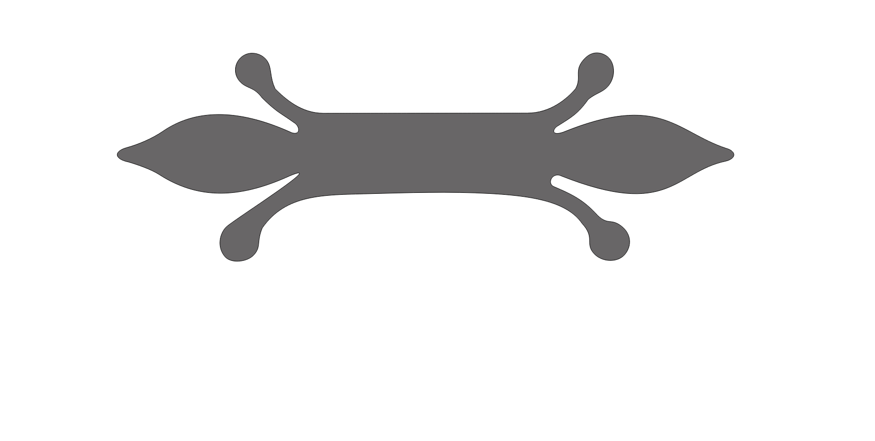 Old English Castle Iron Straight Plate