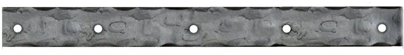 Plain Straight Iron Faux Hinge Strap