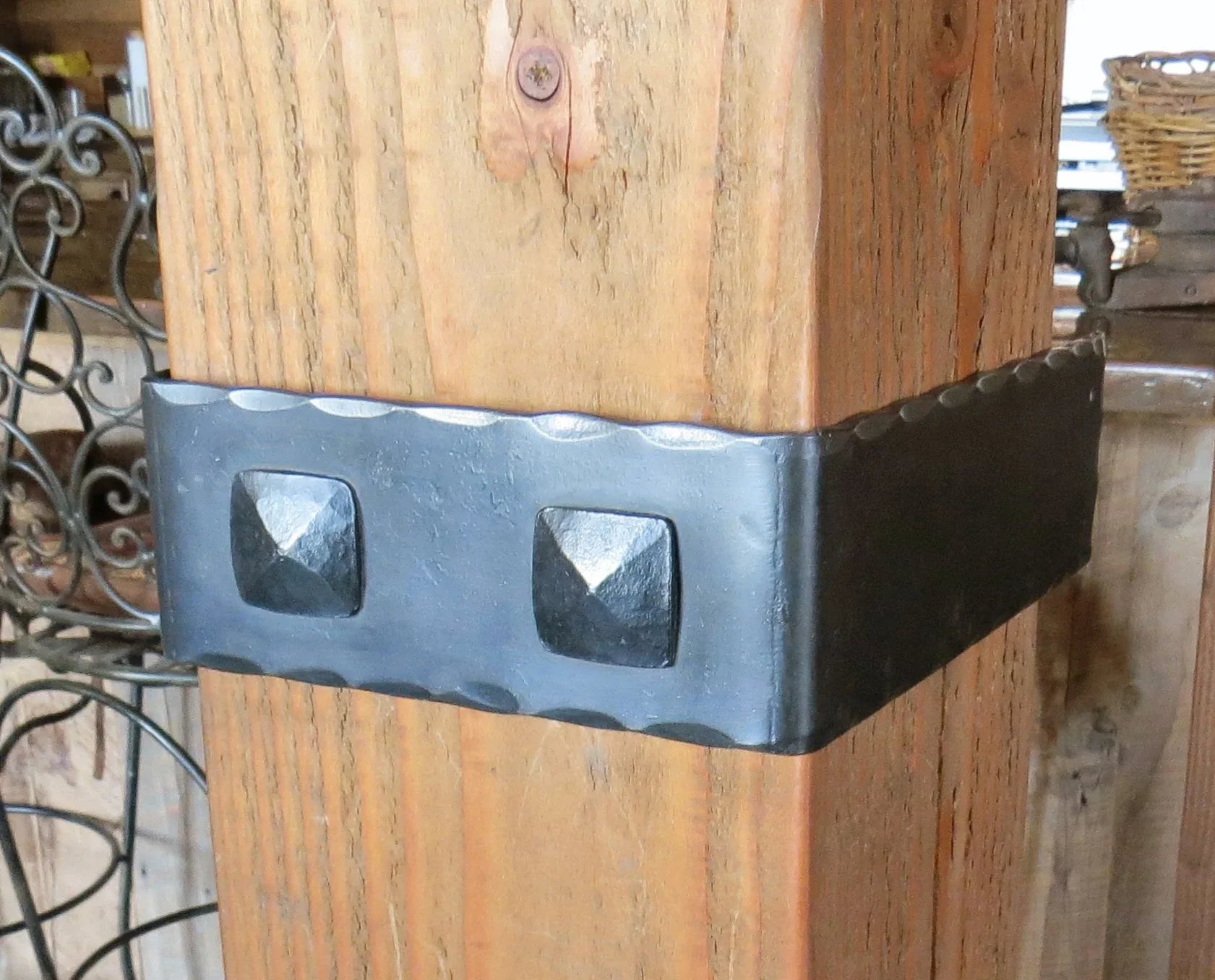 Farmhouse Iron Beam Strap - Old West Iron
