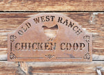 Chicken Coop Sign Wall Sign