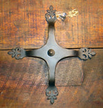 Roman Acanthus Iron Speakeasy Grill - Old West Iron