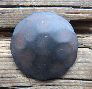 1 1/4" Ping Hammered Dome Clavo Natural Rust Bulk Box (80) - Old West Iron