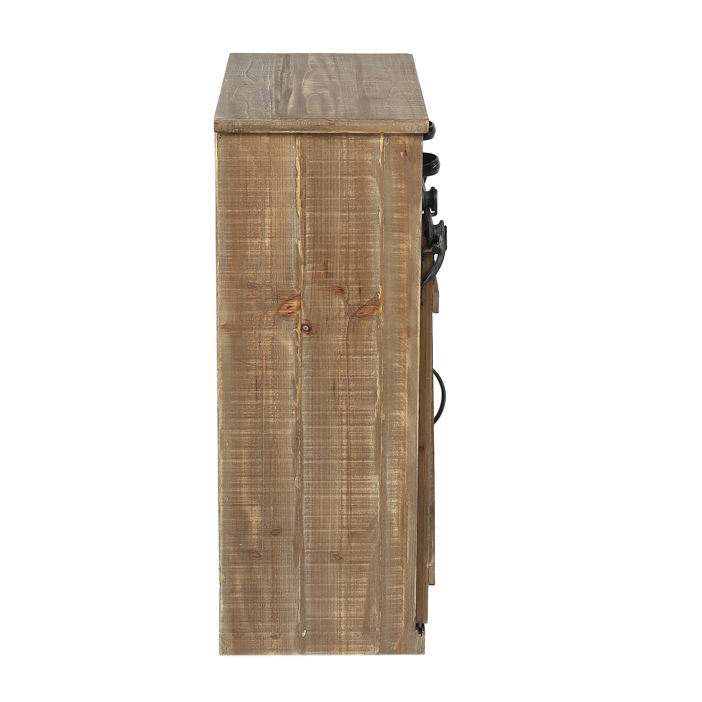 Rustic Reclaimed Wood Storage Cabinet