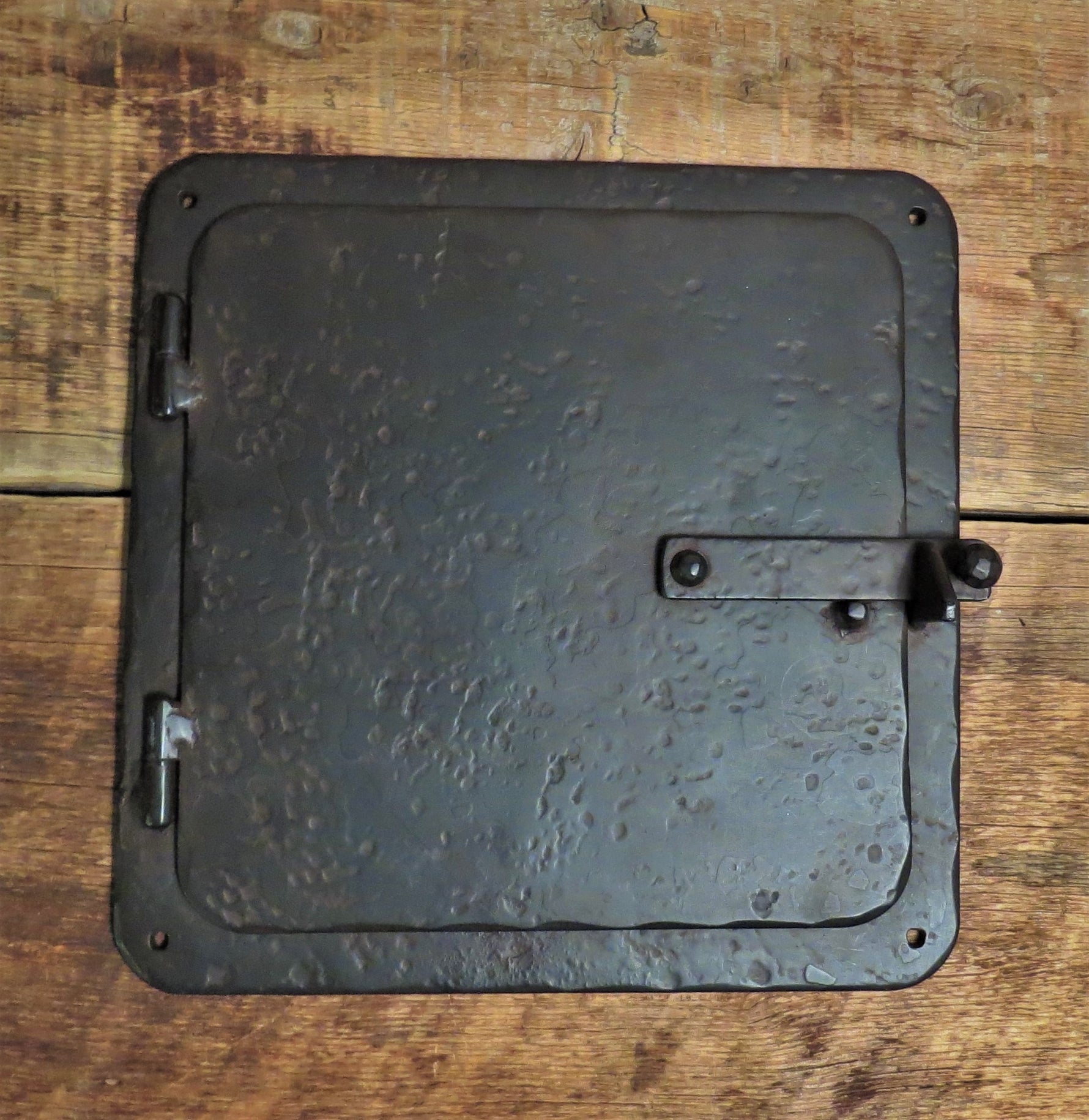 Tuscan Iron Speakeasy Door & Grill Set