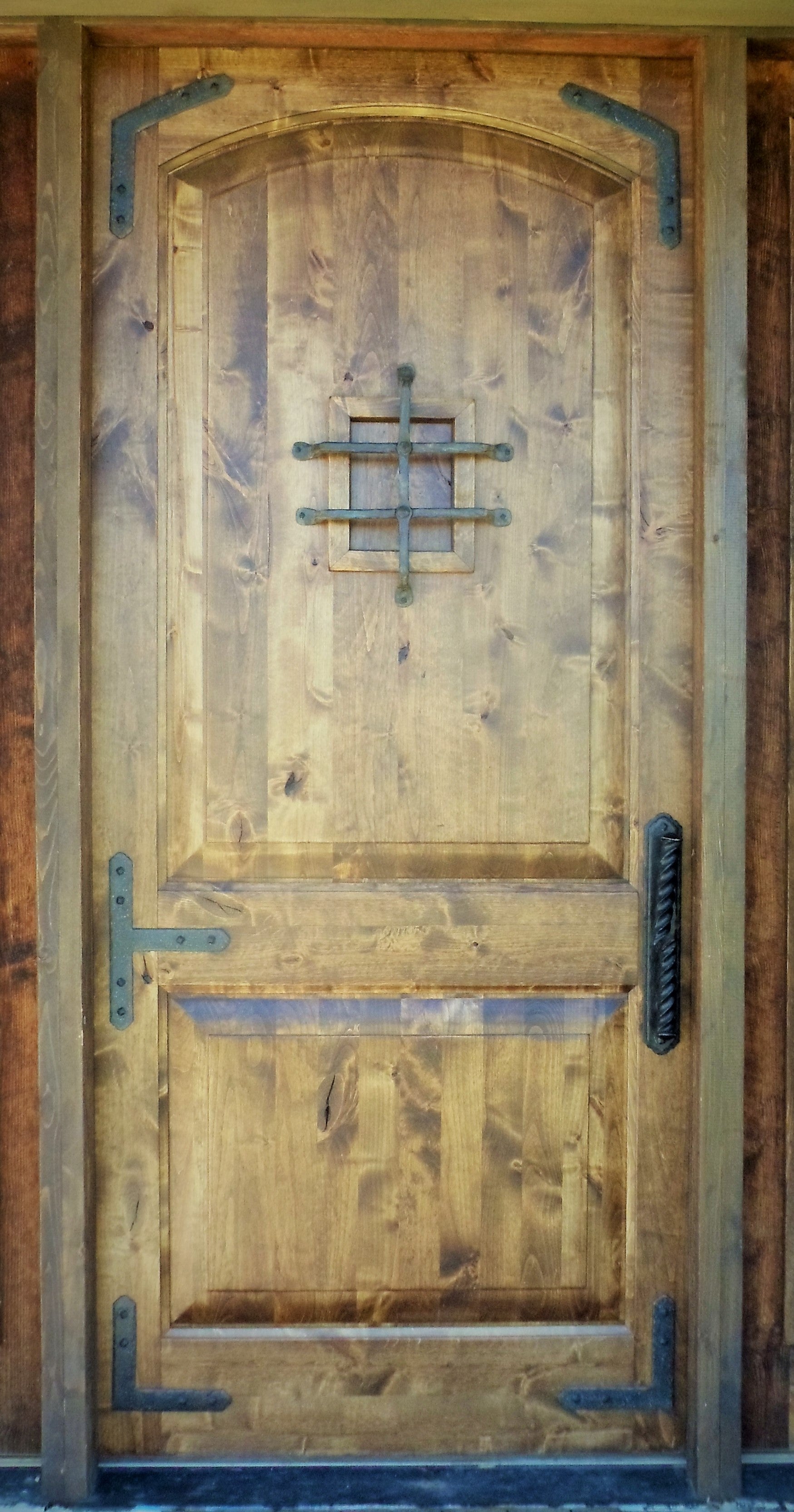 Traditional Tuscan Iron Speakeasy Grill