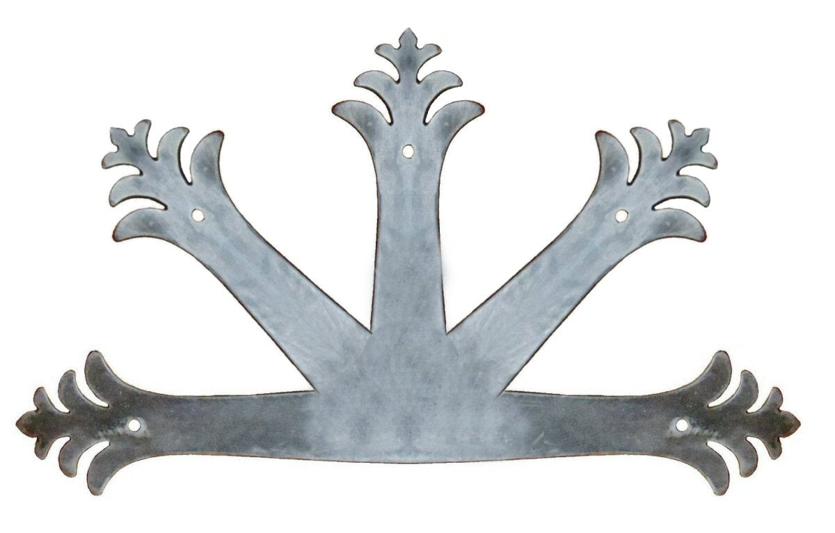 Placa central de hierro greco-persa