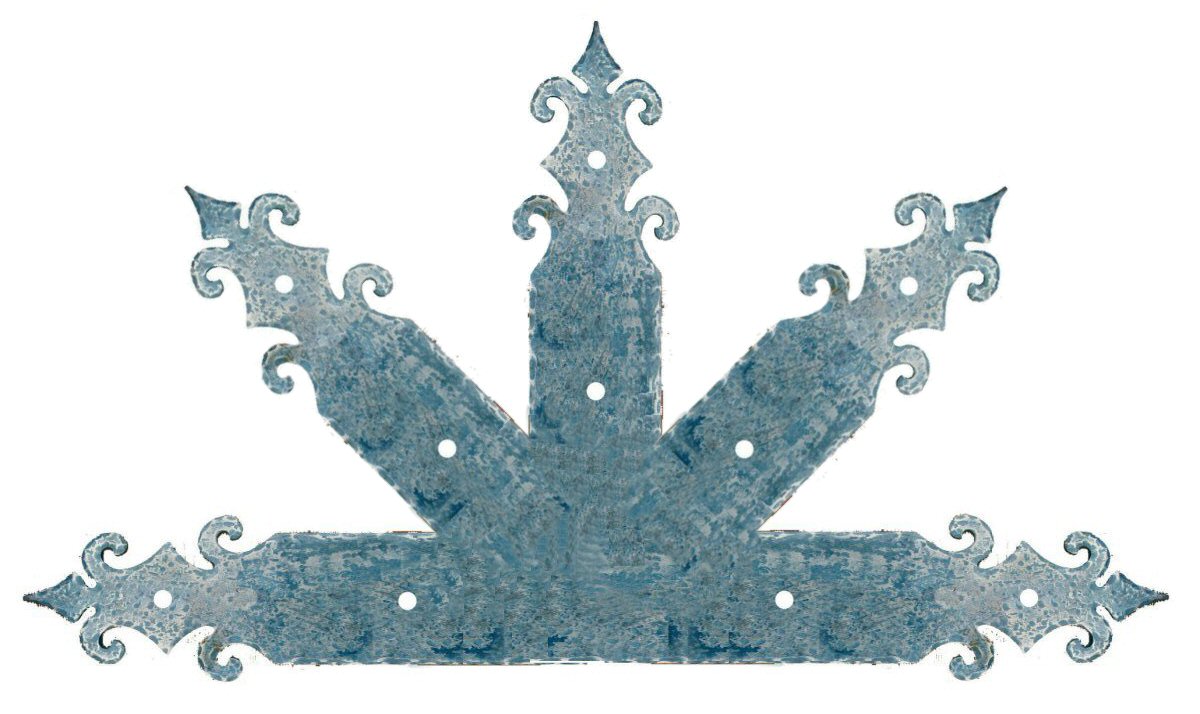 Romanesque Iron Center Plate