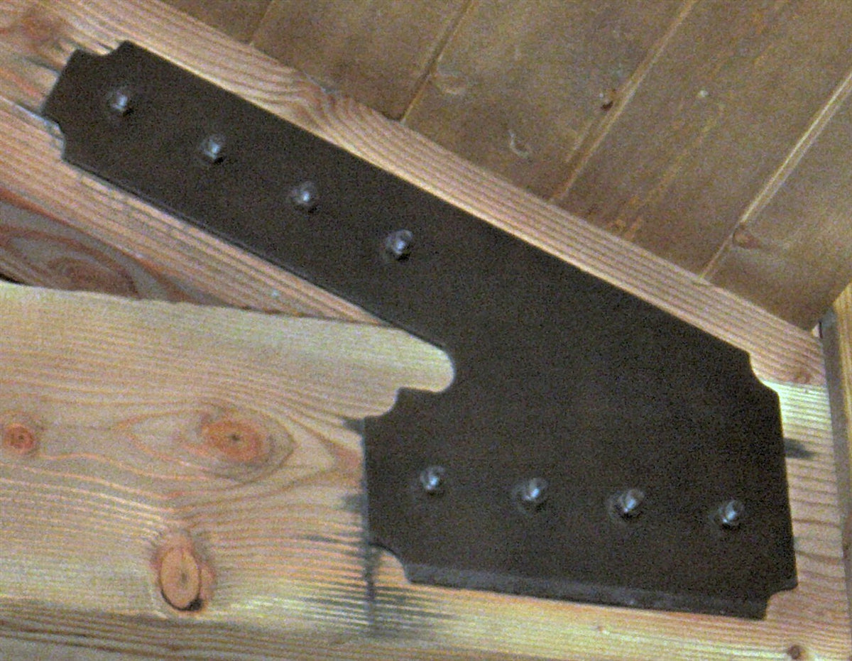 Transitional Iron Gable End Plate 305