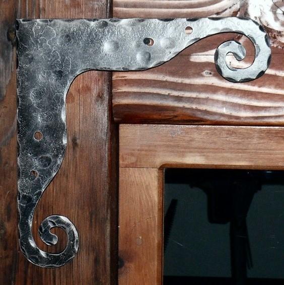 Placa de hierro jónico griego "L"