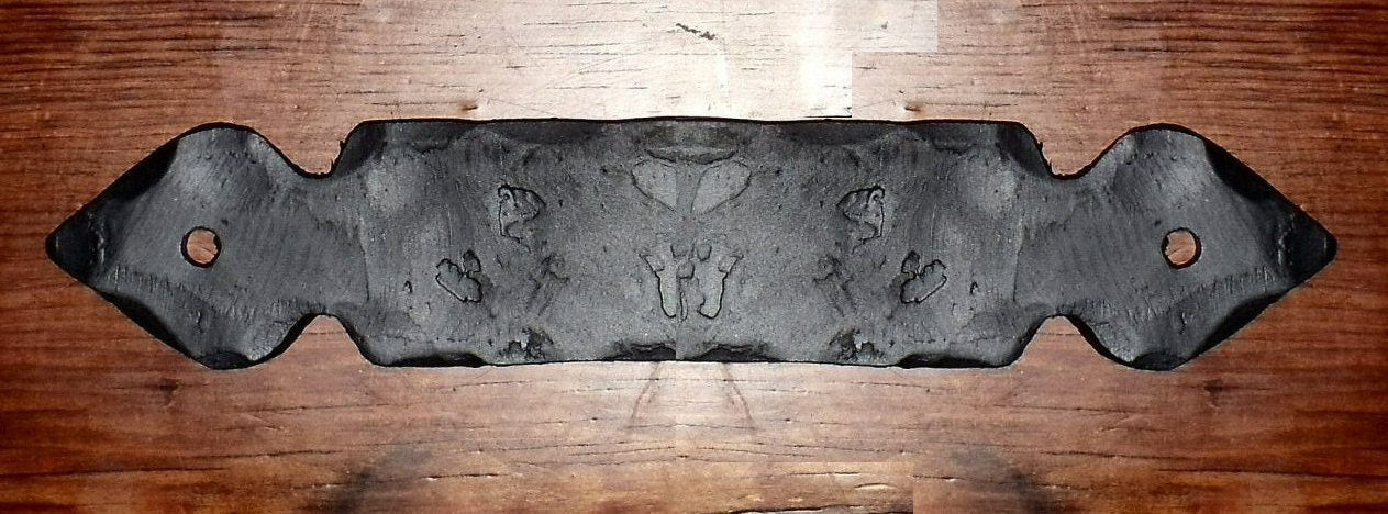 Rustic Iron Straight Plate