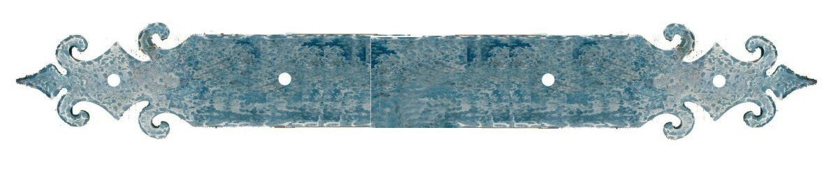 Romanesque Iron Straight Plate