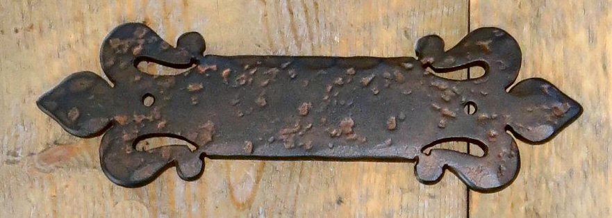 Spanish Mission Iron Straight Strap