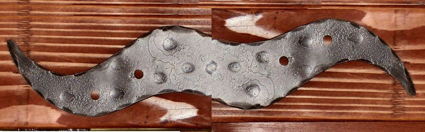 Placa recta de hierro jónico griego