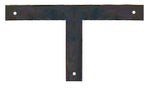 Plain Straight Iron "T" Strap