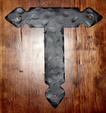 Rustic Iron "T" Strap