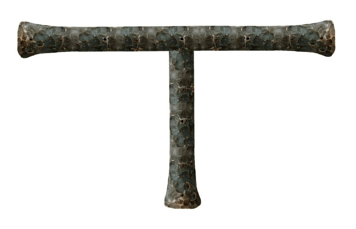 Traditional Tuscan Iron "T" Strap