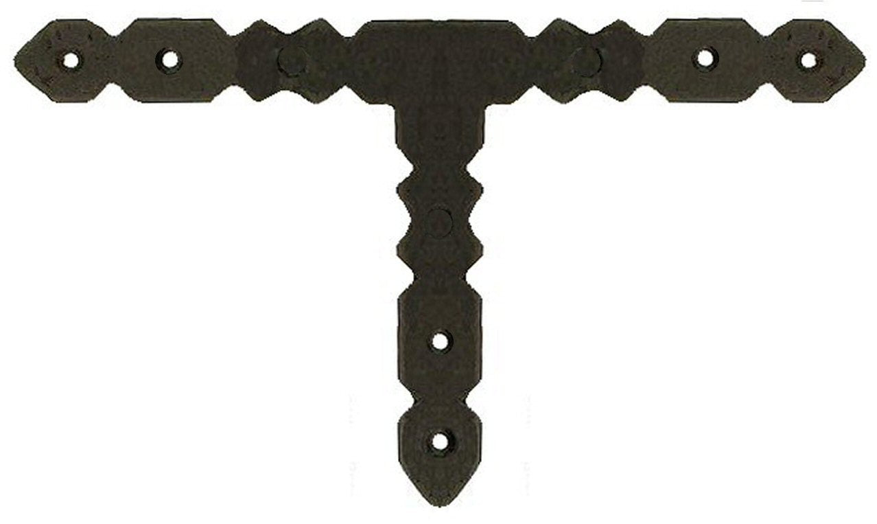 Art Deco Iron "T" Strap