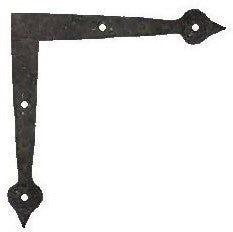 French Country Iron "L" Strap