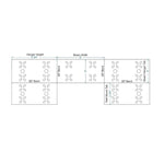 Perchero de viguetas de hierro Shabby Chic