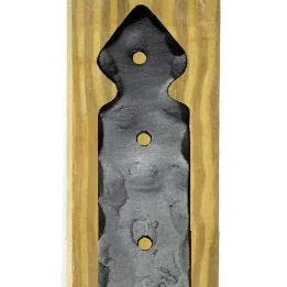 Rustic Iron Faux Post Base - Old West Iron