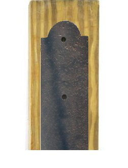 Colonial Iron Faux Post Base Brackets & Reinforcement Braces Post Base