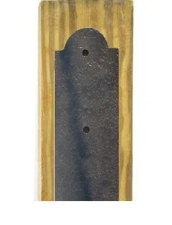 Colonial Iron J-Hook Post Base - Old West Iron