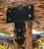 Romanesque Thru Saddle - Old West Iron