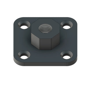 Square Threaded Anchor Plate - Old West Iron