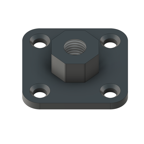 Square Threaded Anchor Plate