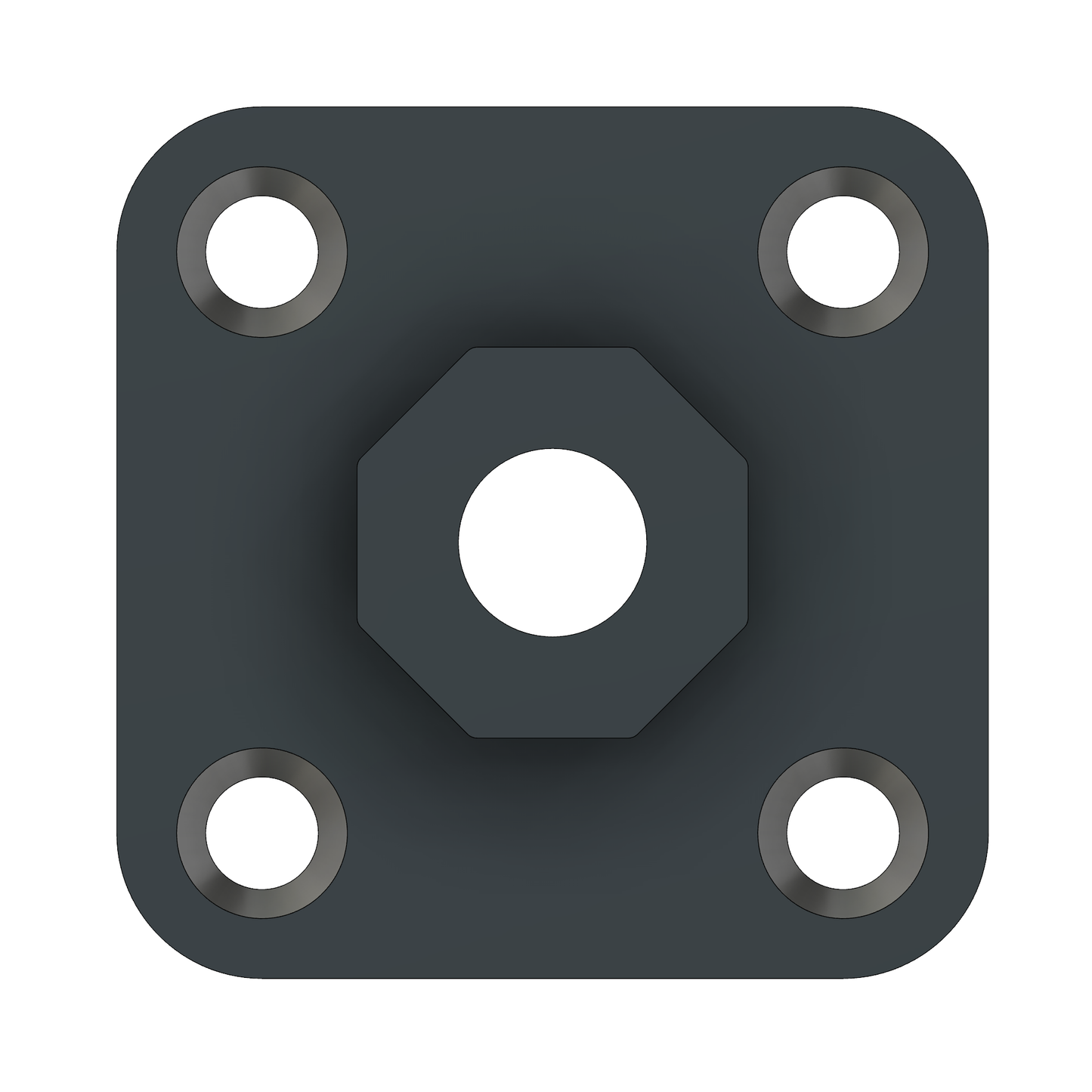 Square Threaded Anchor Plate